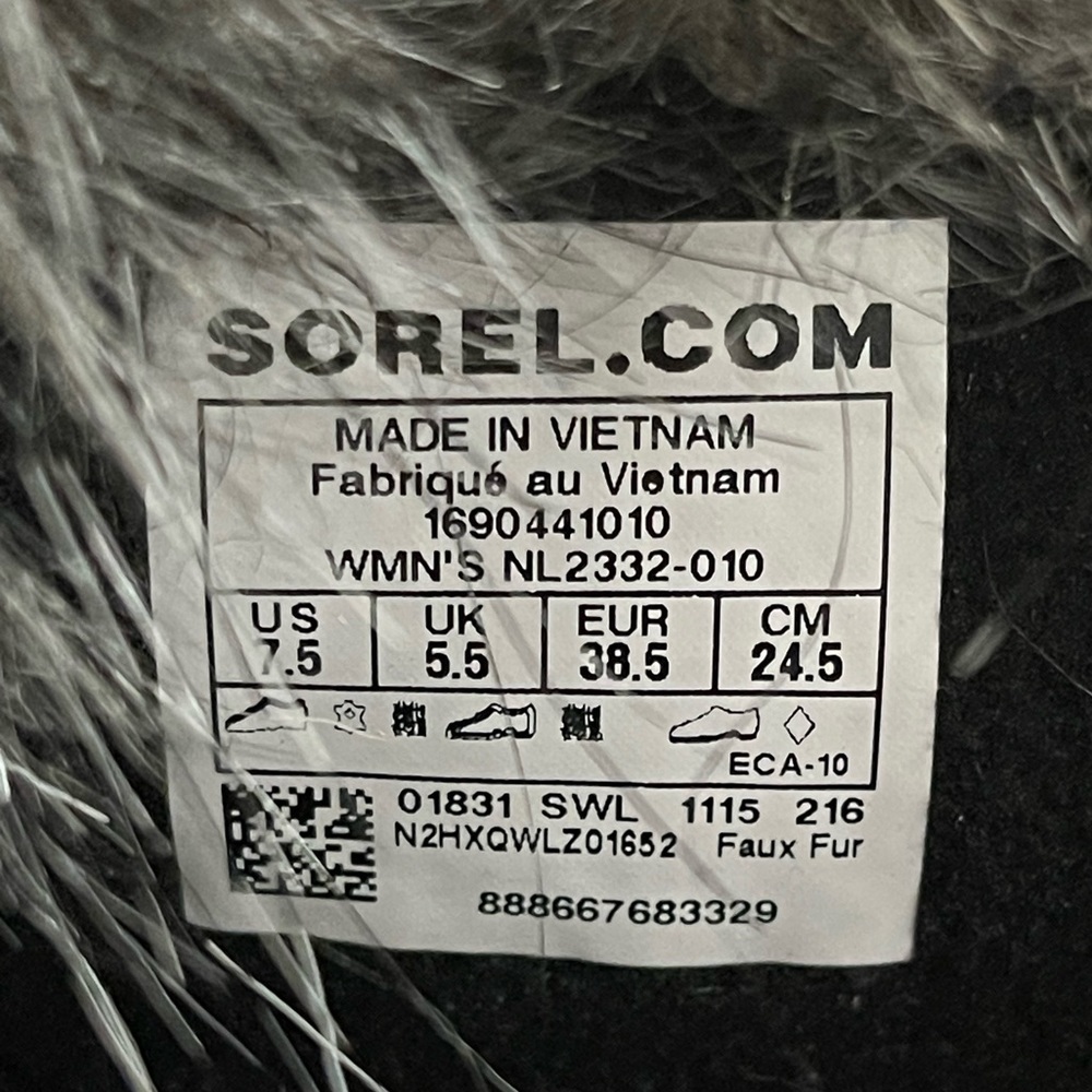 Sorel Tofino II Women’s Waterproof Faux Fur Lined Winter Boots 7.5 - Picture 8 of 8